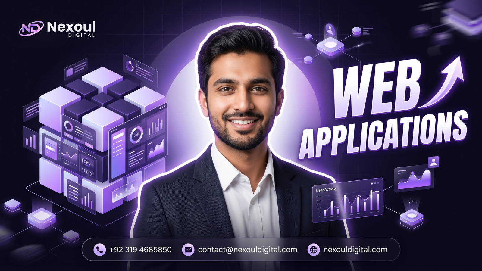 React & PHP Custom Portals for Islamabad SaaS Startups